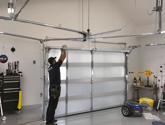 Euclid Garage Door Repair certified team performing precision garage door installation in Euclid