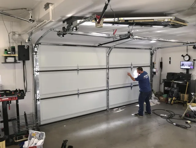 Professional garage door repair service by Euclid Garage Door Repair in Euclid