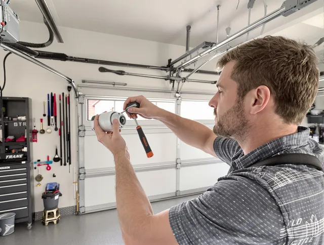 Garage door opener repair service by Euclid Garage Door Repair in Euclid